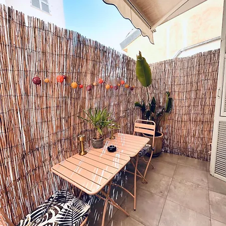 Cocooning Avec Terrasse Au Calme Quartier Les Musiciens A 7 Minutes A Pieds Ницца