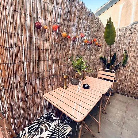 Apartmán Cocooning Avec Terrasse Au Calme Quartier Les Musiciens A 7 Minutes A Pieds *